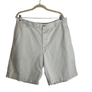 Arrow Mens Casual Shorts Size 38 Beige Cotton